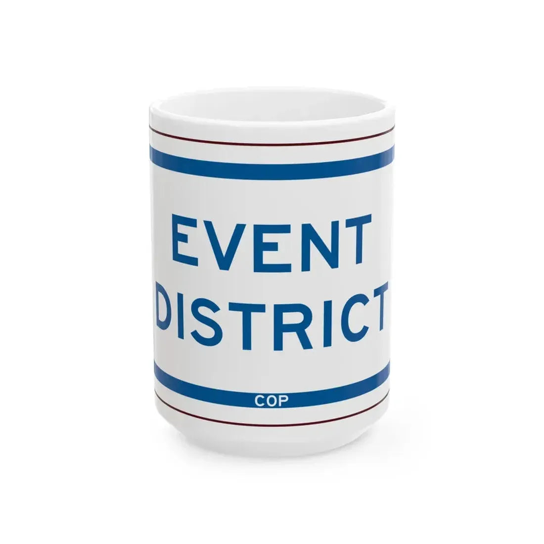 PBOT Road sign P4730 (Oregon) (Road Sign) White Coffee Mug 15oz - Go Mug Yourself