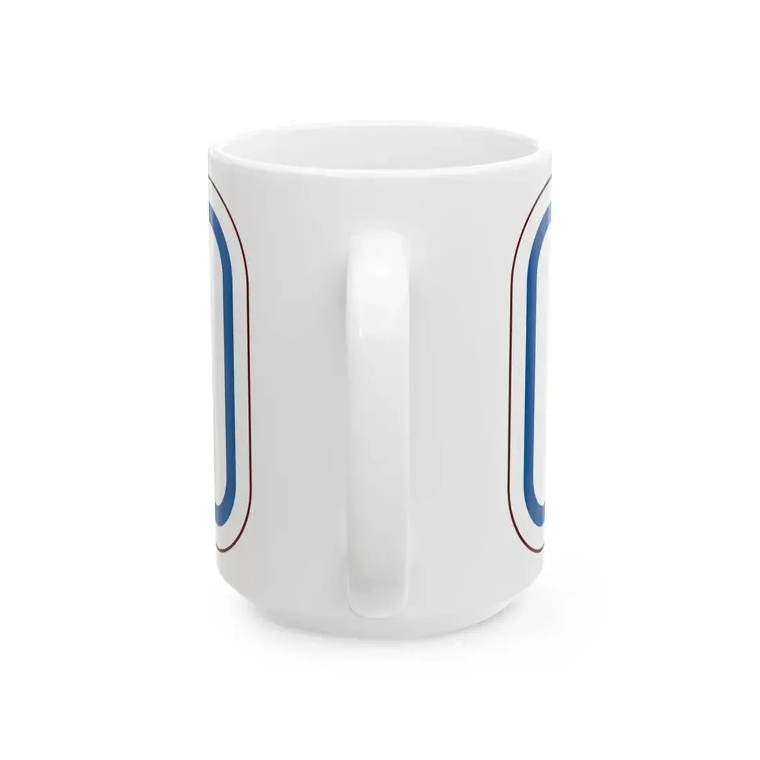 PBOT Road sign P4730 (Oregon) (Road Sign) White Coffee Mug - Go Mug Yourself