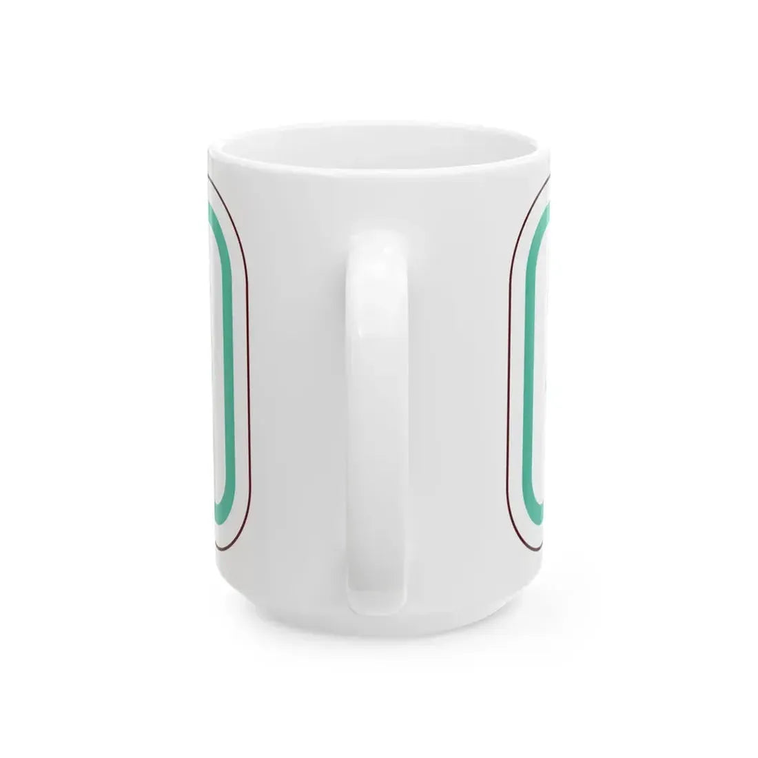 PBOT Road sign P4740 (Oregon) (Road Sign) White Coffee Mug - Go Mug Yourself