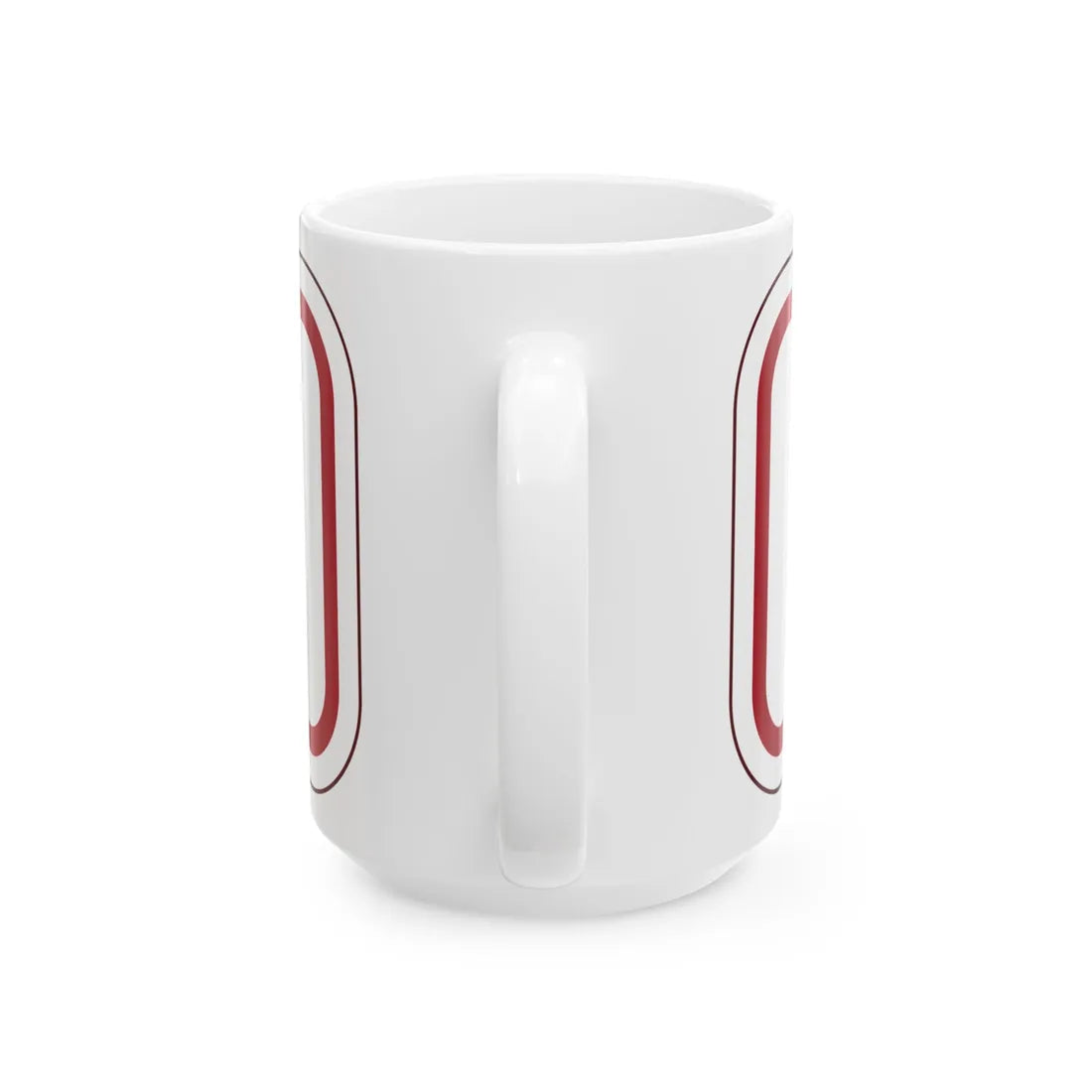 PBOT Road sign P4800 (Oregon) (Road Sign) White Coffee Mug - Go Mug Yourself