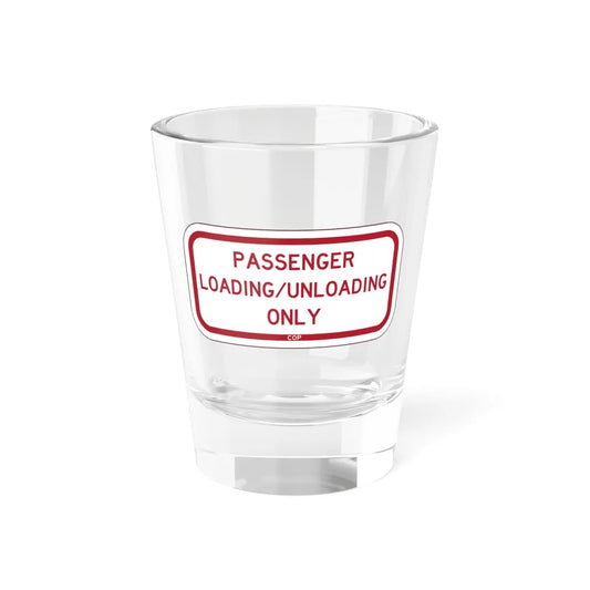 PBOT Road sign P4870 (Oregon) (Road Sign) Shot Glass 1.5oz 1.5oz - Go Mug Yourself