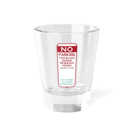 PBOT Road sign P6085 (Oregon) (Road Sign) Shot Glass 1.5oz 1.5oz - Go Mug Yourself