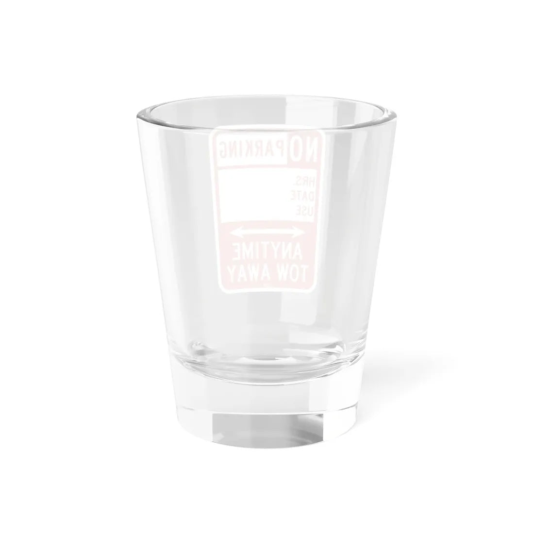 PBOT Road sign P6150 (Oregon) (Road Sign) Shot Glass 1.5oz - Go Mug Yourself