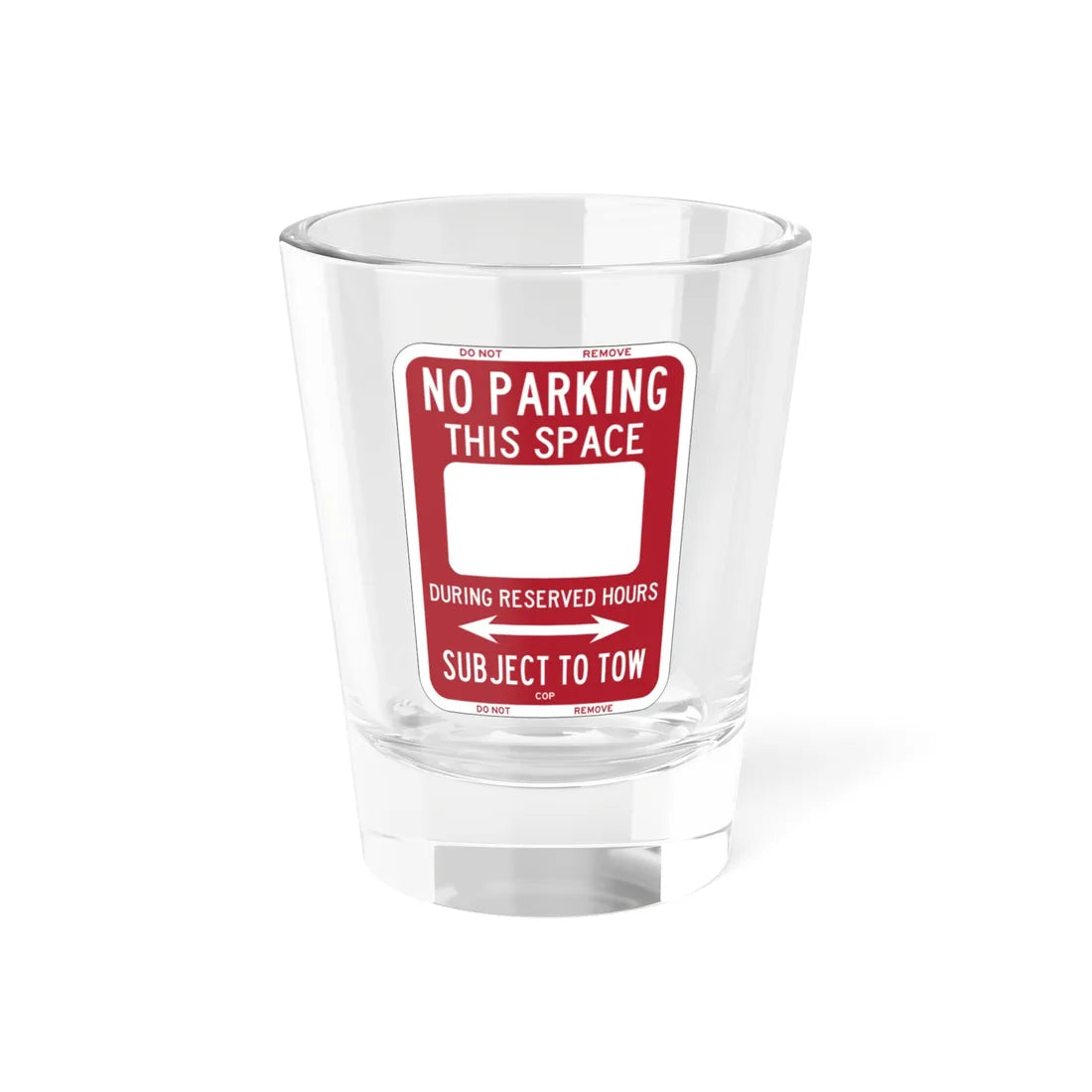 PBOT Road sign P6200 (Oregon) (Road Sign) Shot Glass 1.5oz 1.5oz - Go Mug Yourself