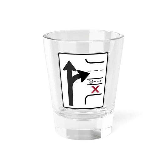 PBOT Road sign R3342 (Oregon) (Road Sign) Shot Glass 1.5oz 1.5oz - Go Mug Yourself