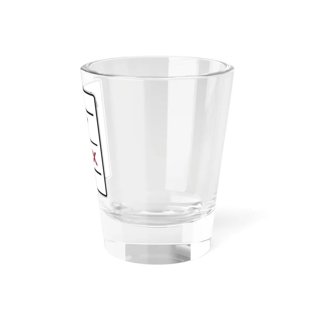 PBOT Road sign R3344 (Oregon) (Road Sign) Shot Glass 1.5oz - Go Mug Yourself
