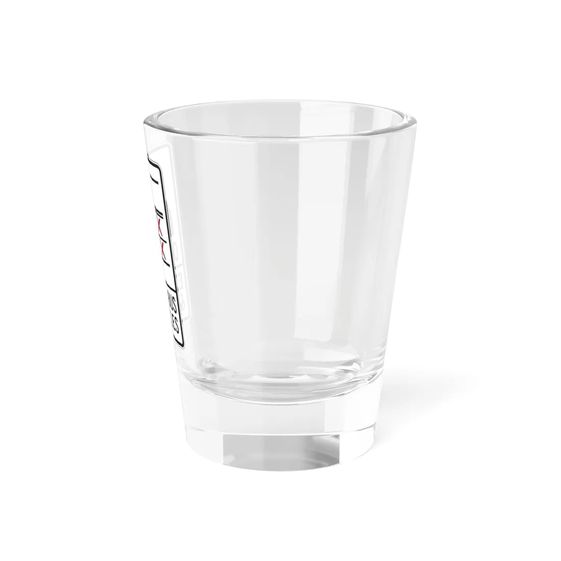 PBOT Road sign R3351V (Oregon) (Road Sign) Shot Glass 1.5oz - Go Mug Yourself