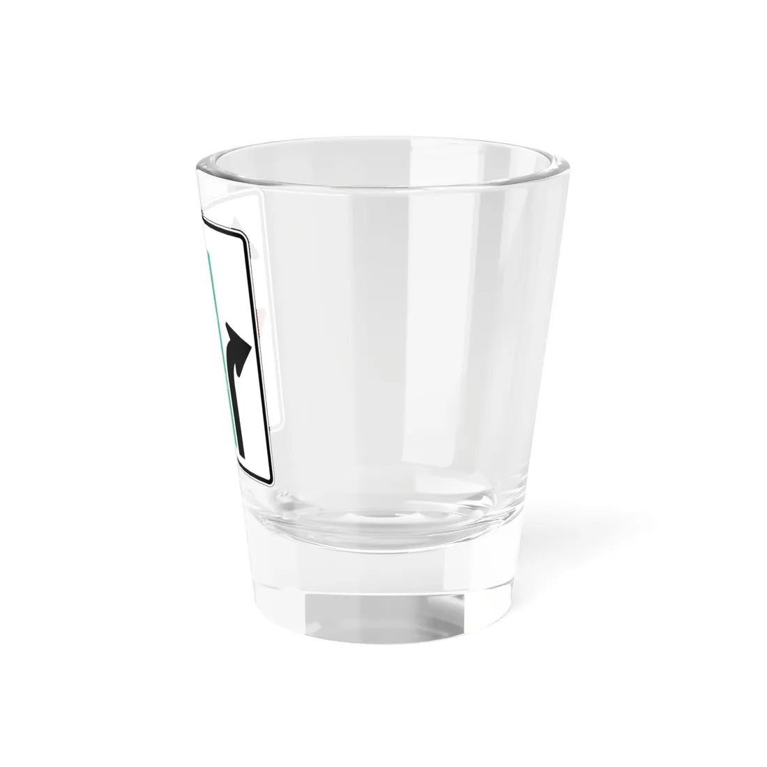 PBOT Road sign R3992D obsolete (Oregon) (Road Sign) Shot Glass 1.5oz - Go Mug Yourself