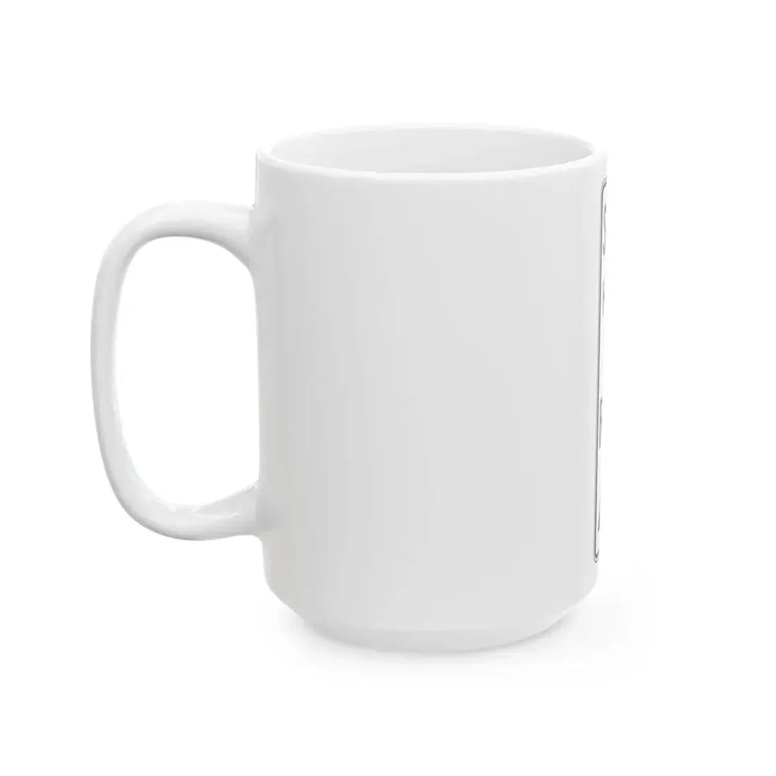 PBOT Road sign R4005 (Oregon) (Road Sign) White Coffee Mug - Go Mug Yourself