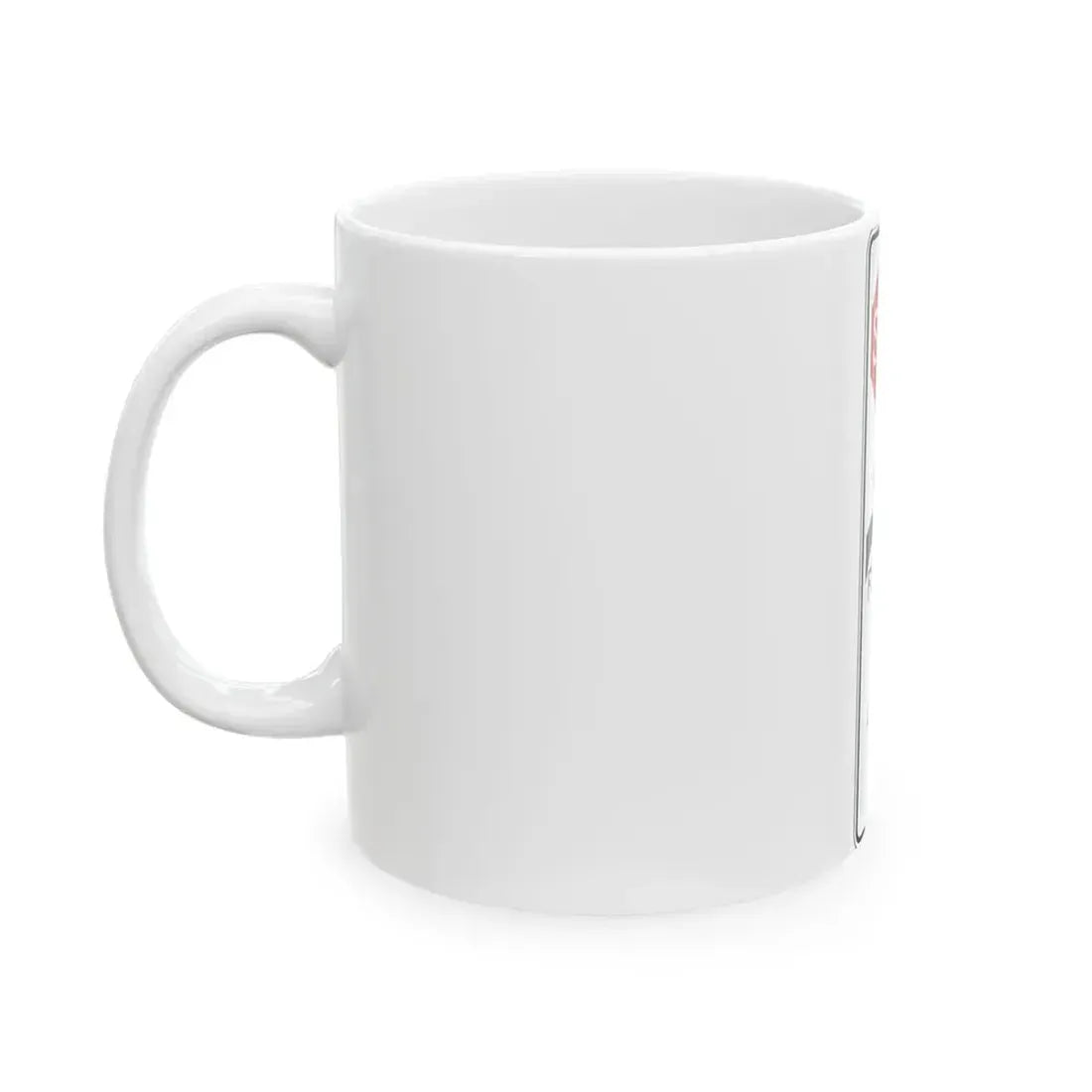 PBOT Road sign R4032R (Oregon) (Road Sign) White Coffee Mug - Go Mug Yourself