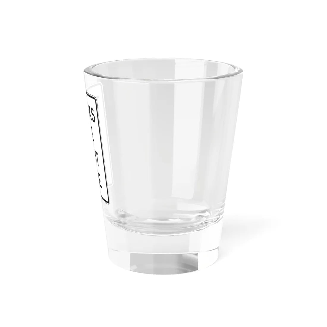 PBOT Road sign R6170 (Oregon) (Road Sign) Shot Glass 1.5oz - Go Mug Yourself