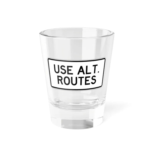 PBOT Road sign R6323 (Oregon) (Road Sign) Shot Glass 1.5oz 1.5oz - Go Mug Yourself