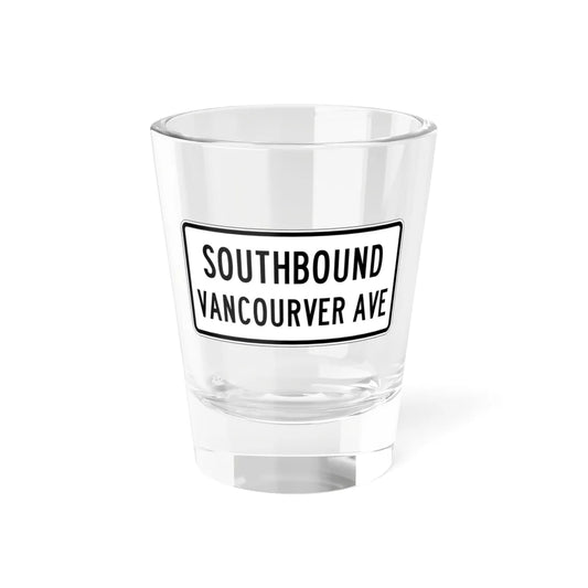 PBOT Road sign R6331 (Oregon) (Road Sign) Shot Glass 1.5oz 1.5oz - Go Mug Yourself