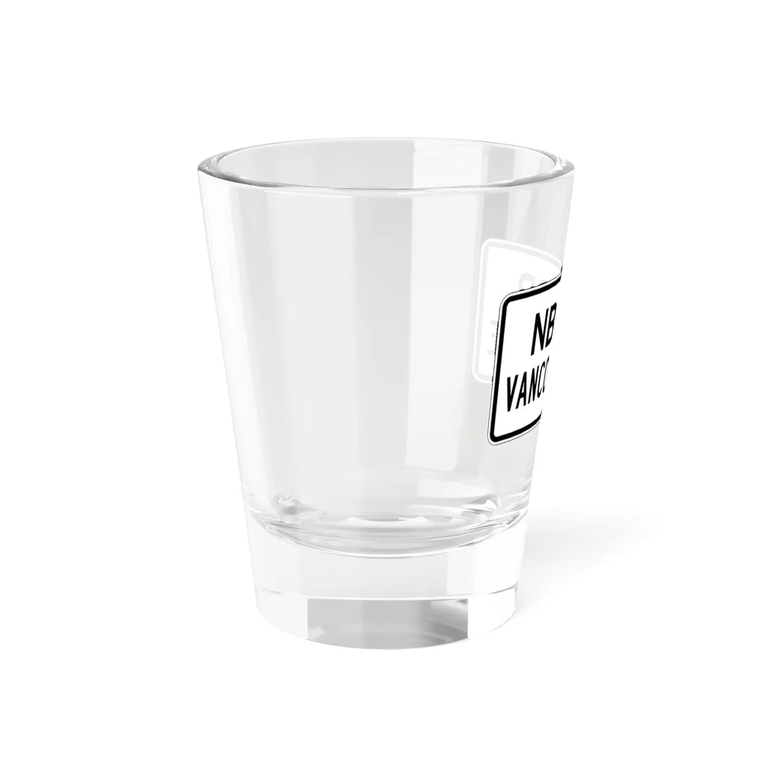 PBOT Road sign R6332 (Oregon) (Road Sign) Shot Glass 1.5oz - Go Mug Yourself