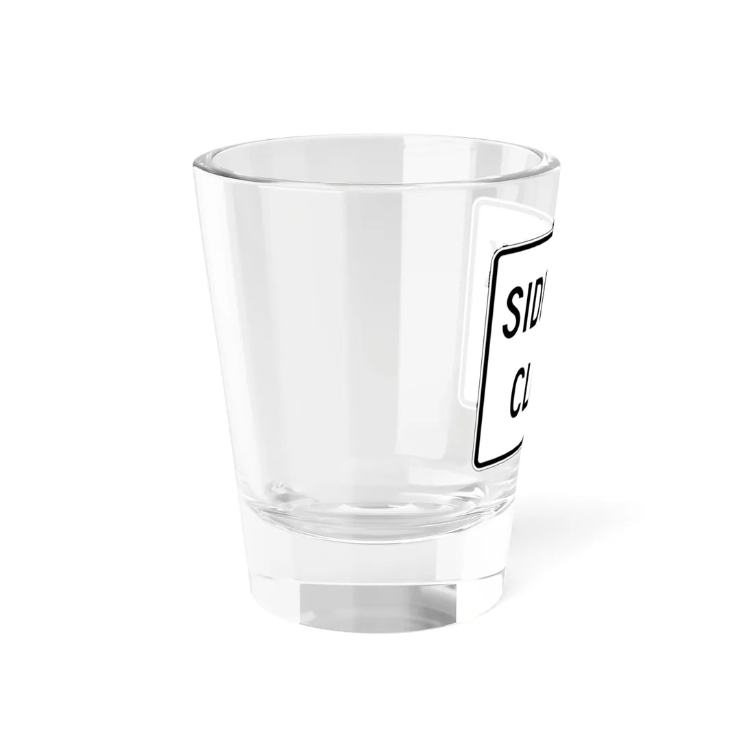 PBOT Road sign R6560 (Oregon) (Road Sign) Shot Glass 1.5oz - Go Mug Yourself
