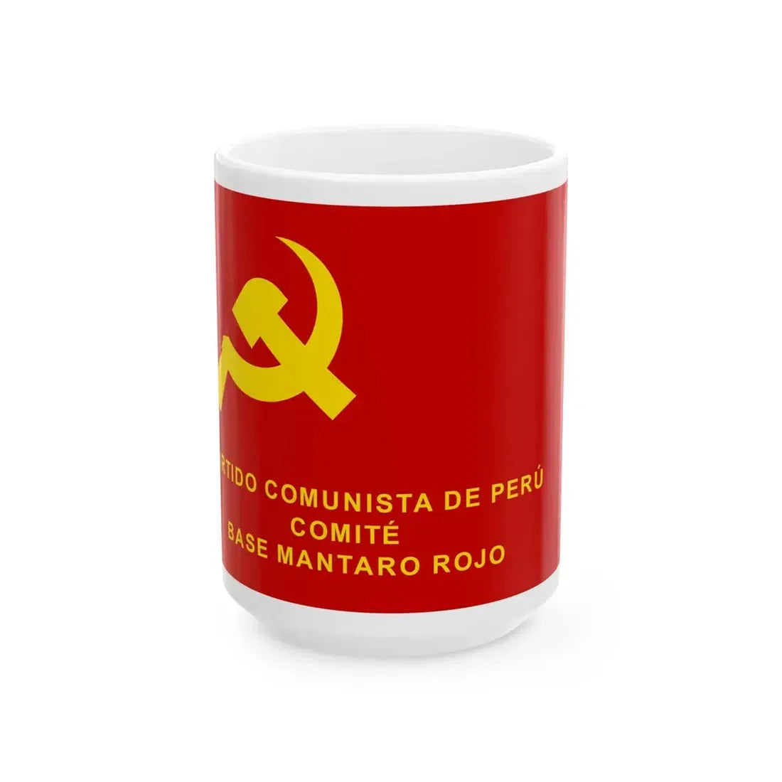 PCPSL-CBMR (Peru) White Coffee Mug 15oz - Go Mug Yourself