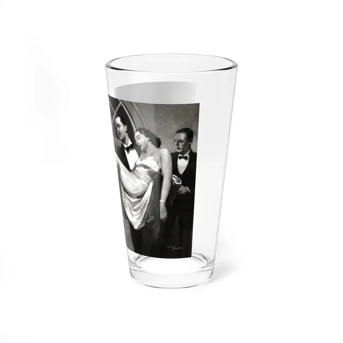 Peace Without Women, Liberty magazine, October 17, 1936 (Magazine Illustration) Pint Glass 16oz - Go Mug Yourself
