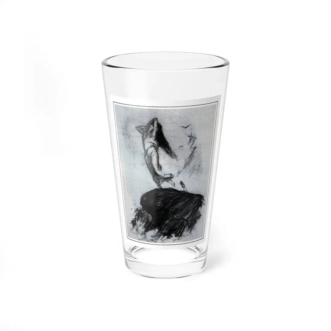 Pearls of Desire (2), Photoplay magazine, August 1917 (Magazine Illustration) Pint Glass 16oz 16oz - Go Mug Yourself