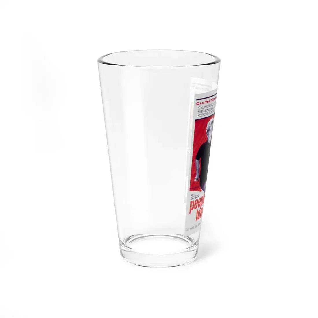 PEEPING TOM (2) 1960 Movie Poster - Pint Glass 16oz - Go Mug Yourself