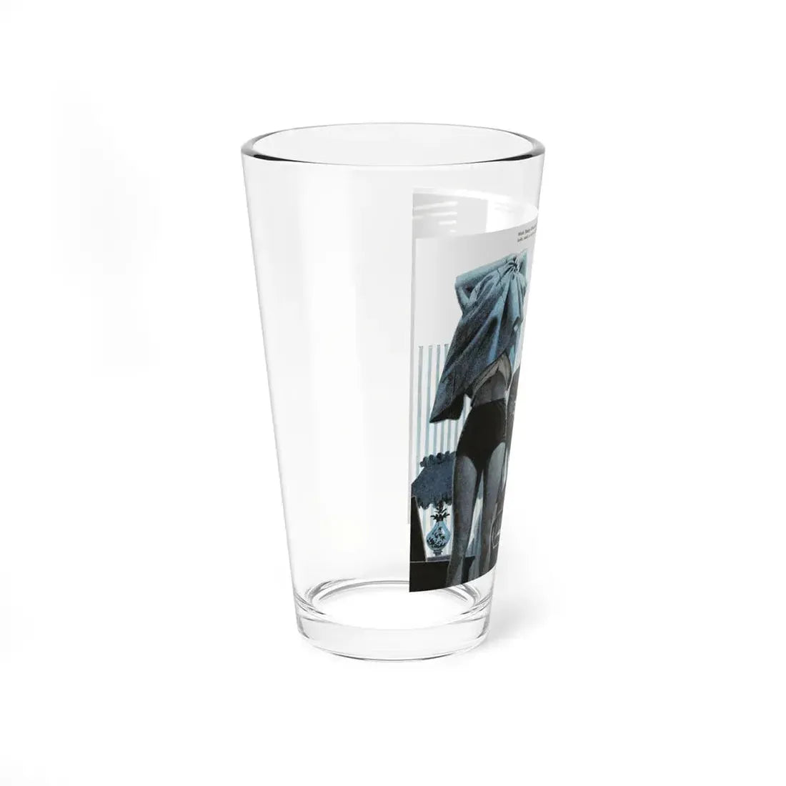 Peeping Tom, unknown illustration (Magazine Illustration) Pint Glass 16oz - Go Mug Yourself