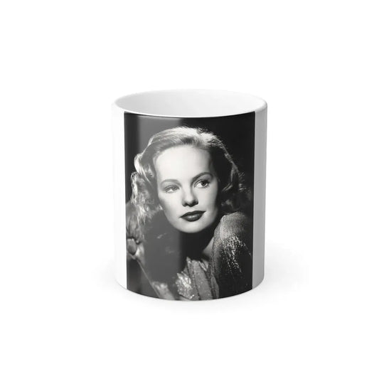 Peggy Cummins #09 (Vintage Female Icon) Color Changing Mug 11oz 11oz - Go Mug Yourself