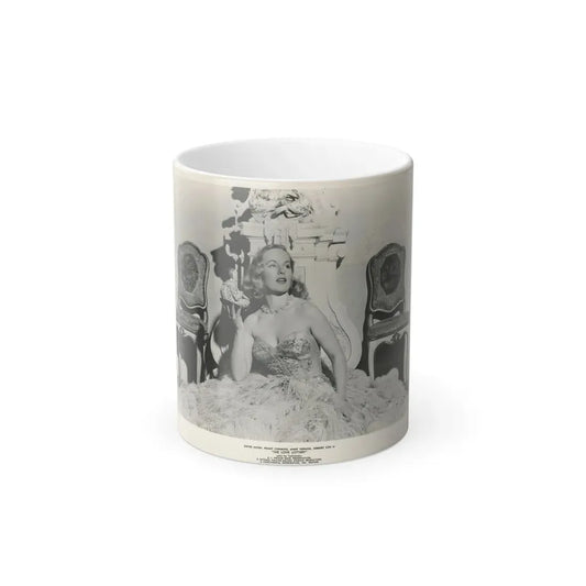 Peggy Cummins #12 (Vintage Female Icon) Color Changing Mug 11oz 11oz - Go Mug Yourself