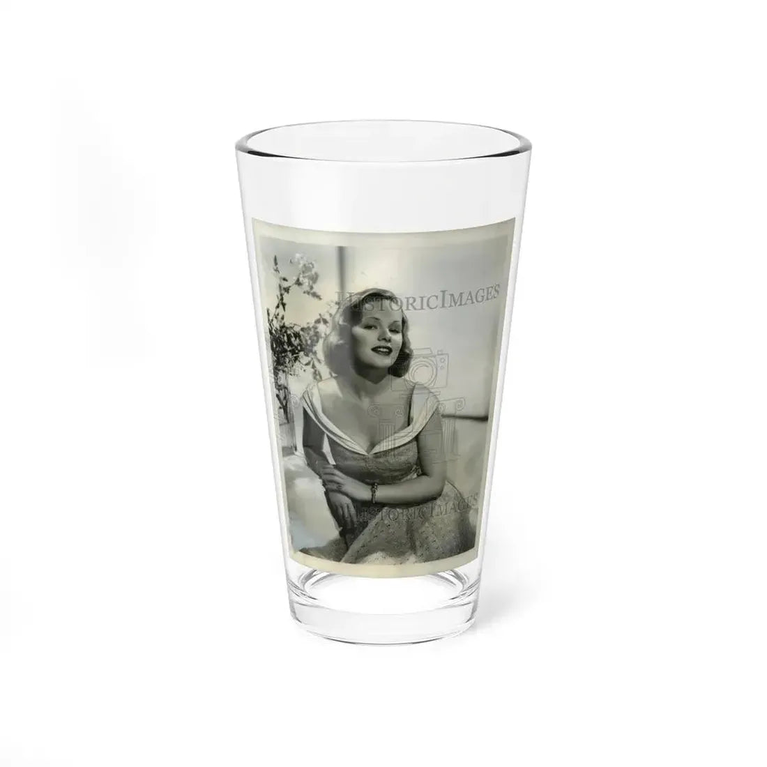 Peggy Cummins #21 (Vintage Female Icon) Pint Glass 16oz 16oz - Go Mug Yourself