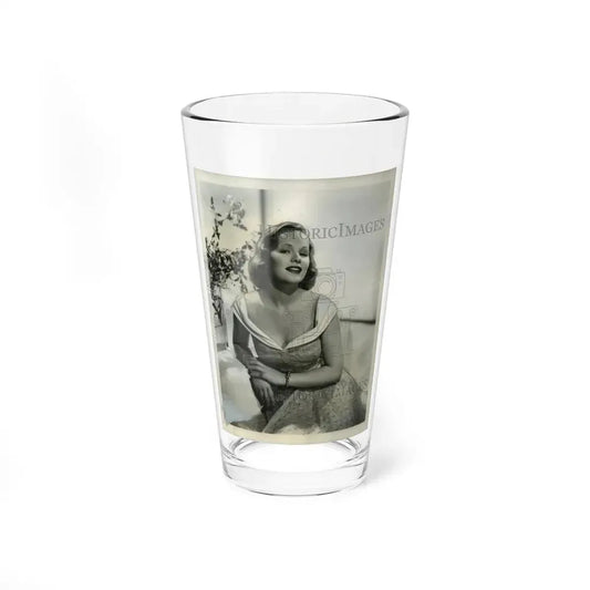 Peggy Cummins #21 (Vintage Female Icon) Pint Glass 16oz 16oz - Go Mug Yourself