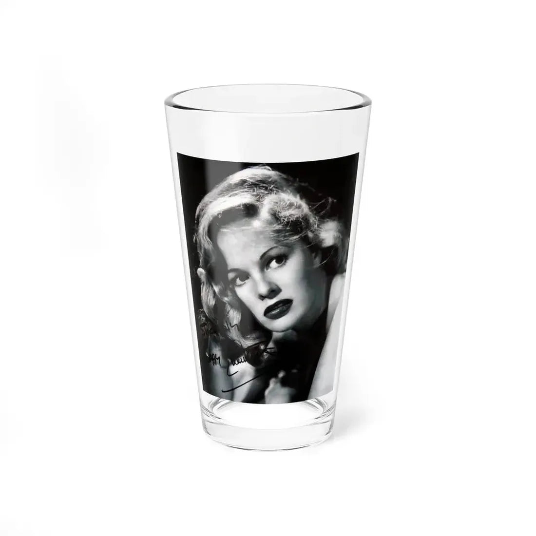 Peggy Cummins #24 (Vintage Female Icon) Pint Glass 16oz 16oz - Go Mug Yourself