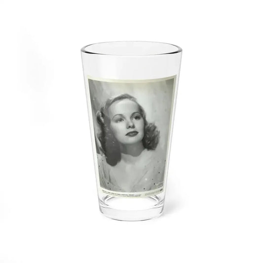 Peggy Cummins #30 (Vintage Female Icon) Pint Glass 16oz 16oz - Go Mug Yourself
