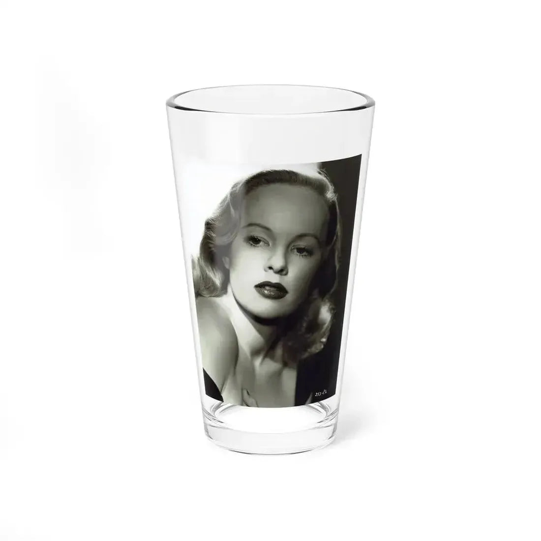 Peggy Cummins #33 (Vintage Female Icon) Pint Glass 16oz 16oz - Go Mug Yourself