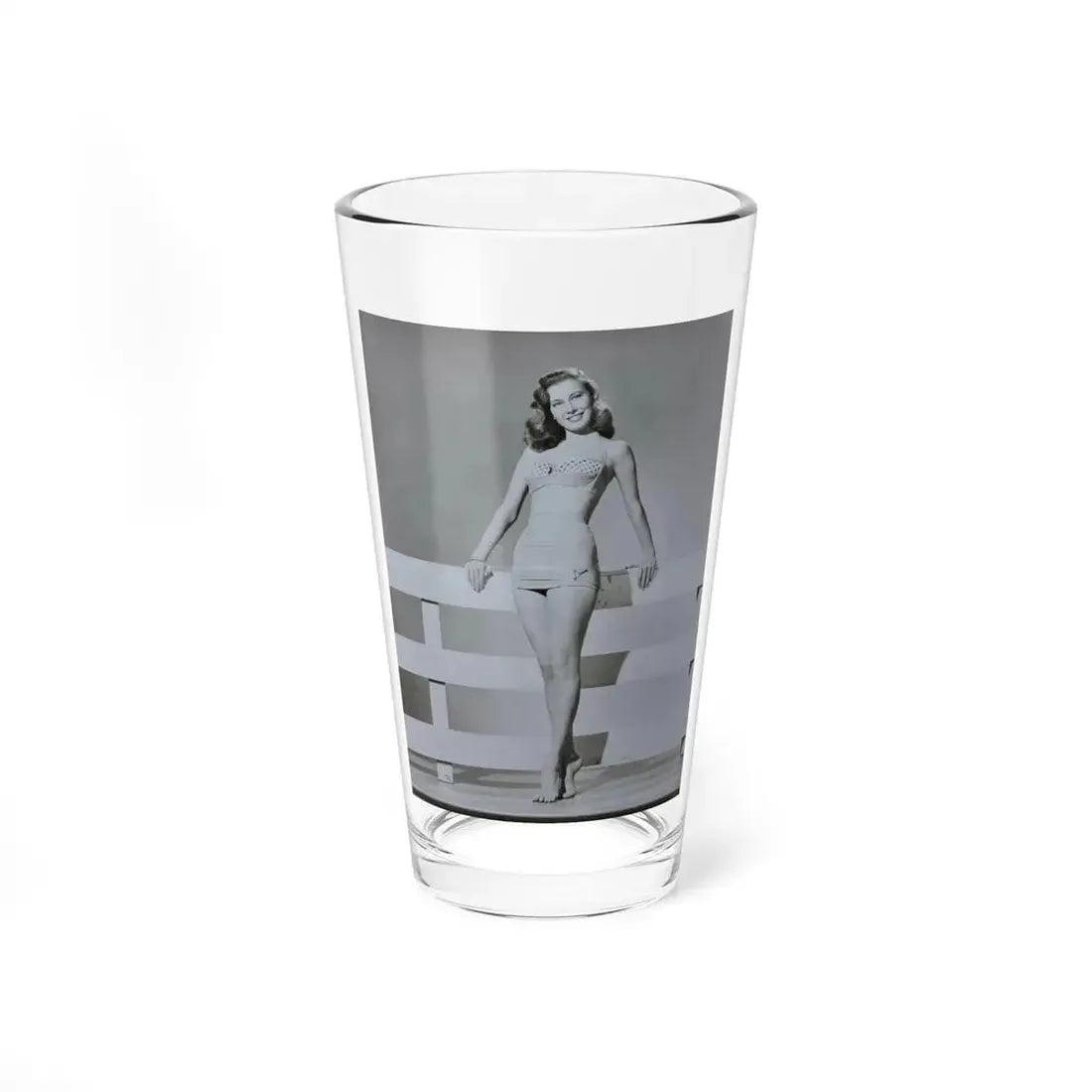 Peggy Dow #14 (Vintage Female Icon) Pint Glass 16oz 16oz - Go Mug Yourself