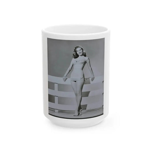 Peggy Dow #14 (Vintage Female Icon) White Coffee Mug 15oz - Go Mug Yourself
