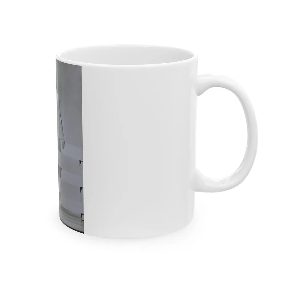 Peggy Dow #14 (Vintage Female Icon) White Coffee Mug-Go Mug Yourself