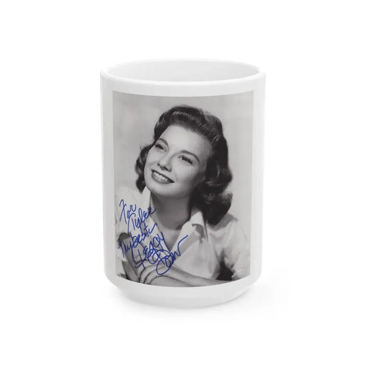 Peggy Dow #36 (Vintage Female Icon) White Coffee Mug 15oz - Go Mug Yourself