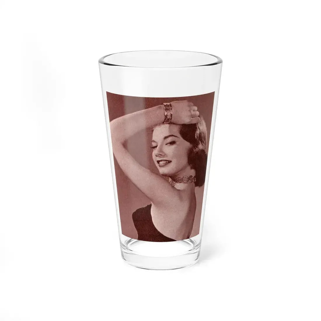 Peggy Dow #56 (Vintage Female Icon) Pint Glass 16oz 16oz - Go Mug Yourself