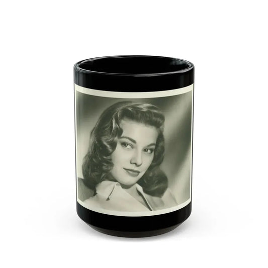 Peggy Dow #58 (Vintage Female Icon) Black Coffee Mug 15oz - Go Mug Yourself