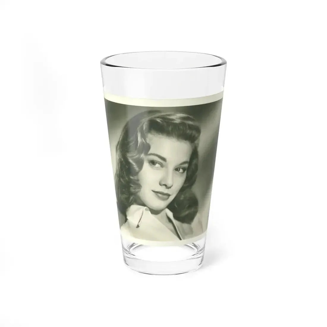 Peggy Dow #58 (Vintage Female Icon) Pint Glass 16oz 16oz - Go Mug Yourself