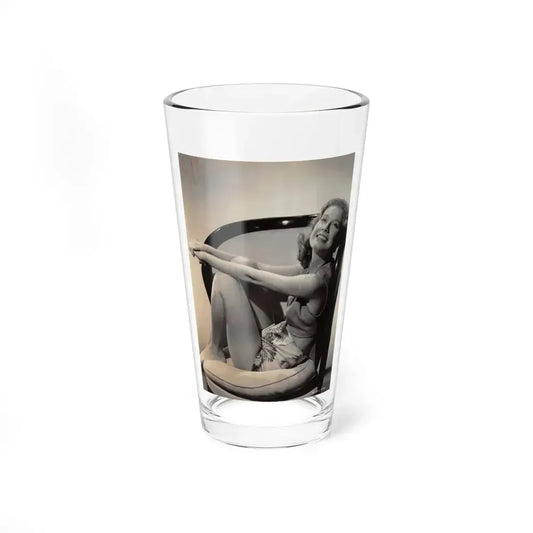 Peggy Dow #59 (Vintage Female Icon) Pint Glass 16oz 16oz - Go Mug Yourself