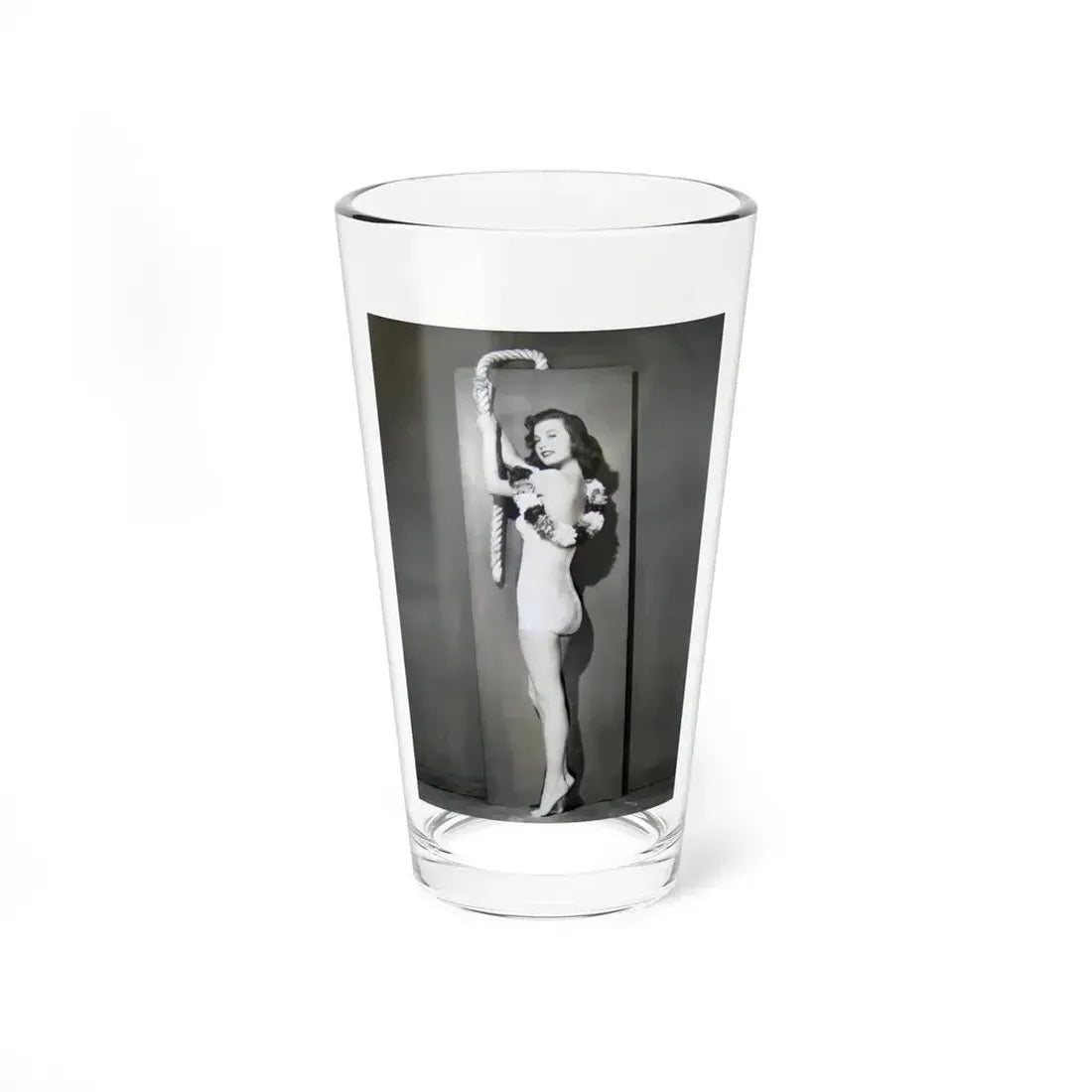 Peggy Dow #67 (Vintage Female Icon) Pint Glass 16oz 16oz - Go Mug Yourself