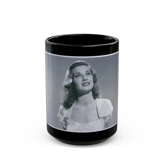 Peggy Dow #75 (Vintage Female Icon) Black Coffee Mug 15oz - Go Mug Yourself