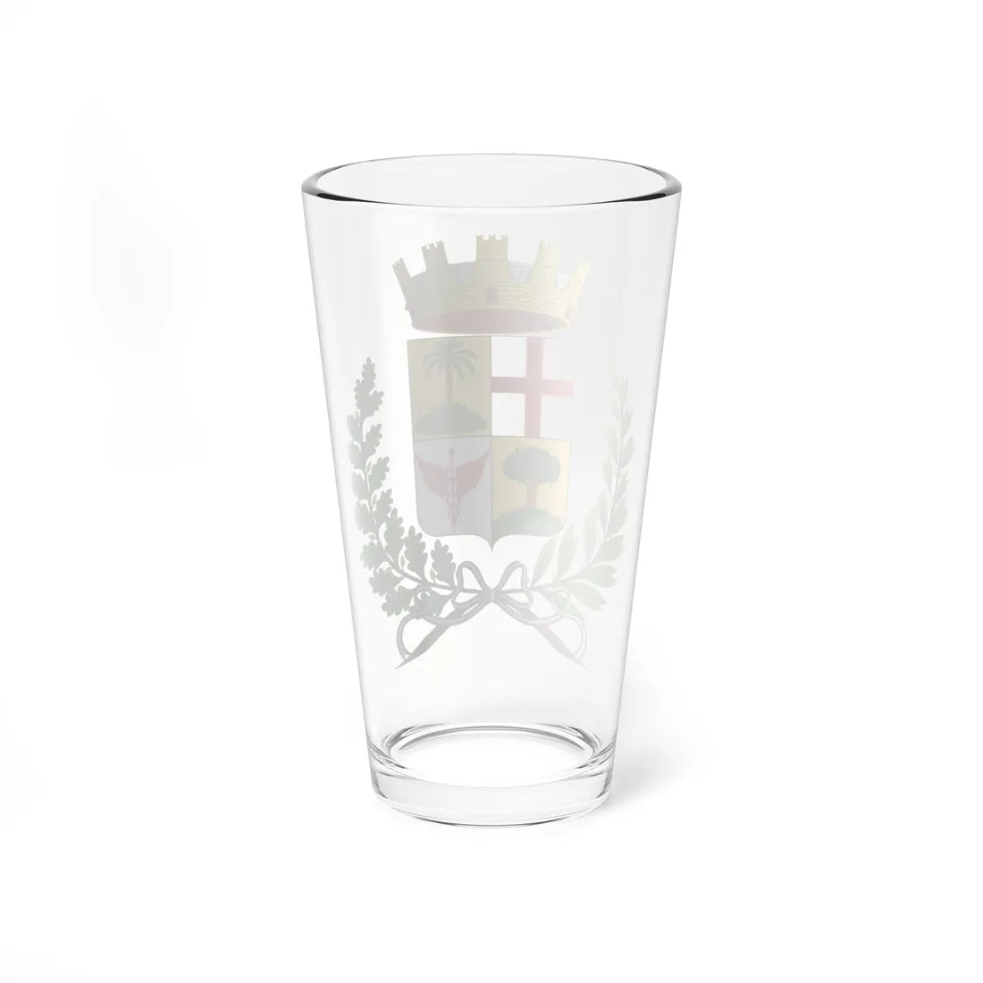 Pegli-Stemma (Italy) (Coat of Arms) Pint Glass 16oz - Go Mug Yourself