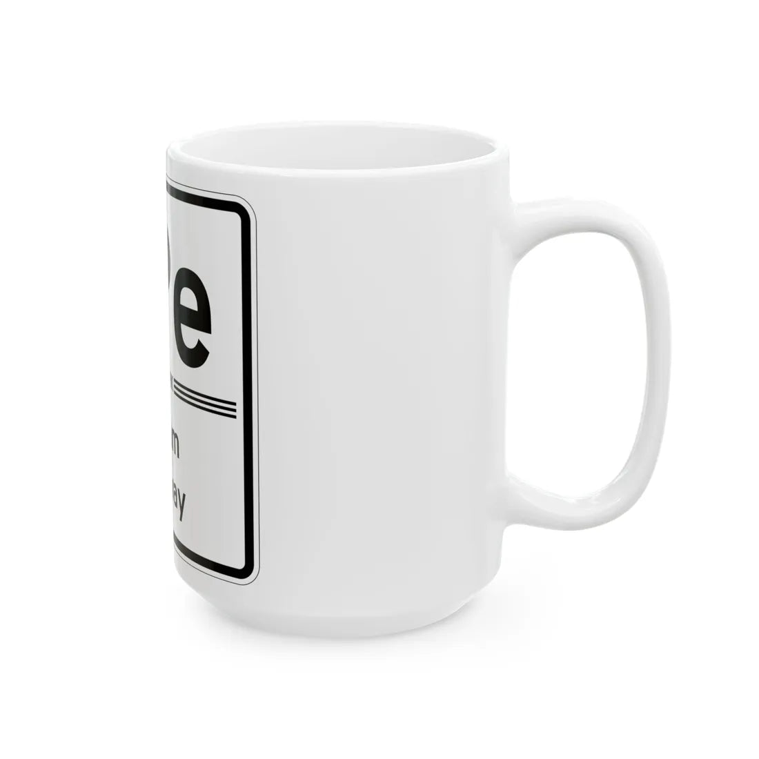 Pelham Pkwy Shield free (New York) (Road Sign) White Coffee Mug - Go Mug Yourself