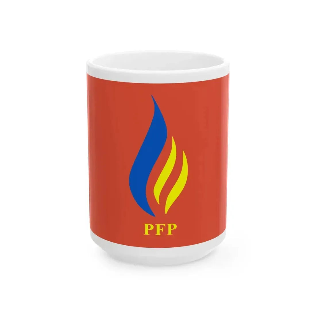 Penang Front Party Flag (Malaysia) White Coffee Mug 15oz - Go Mug Yourself
