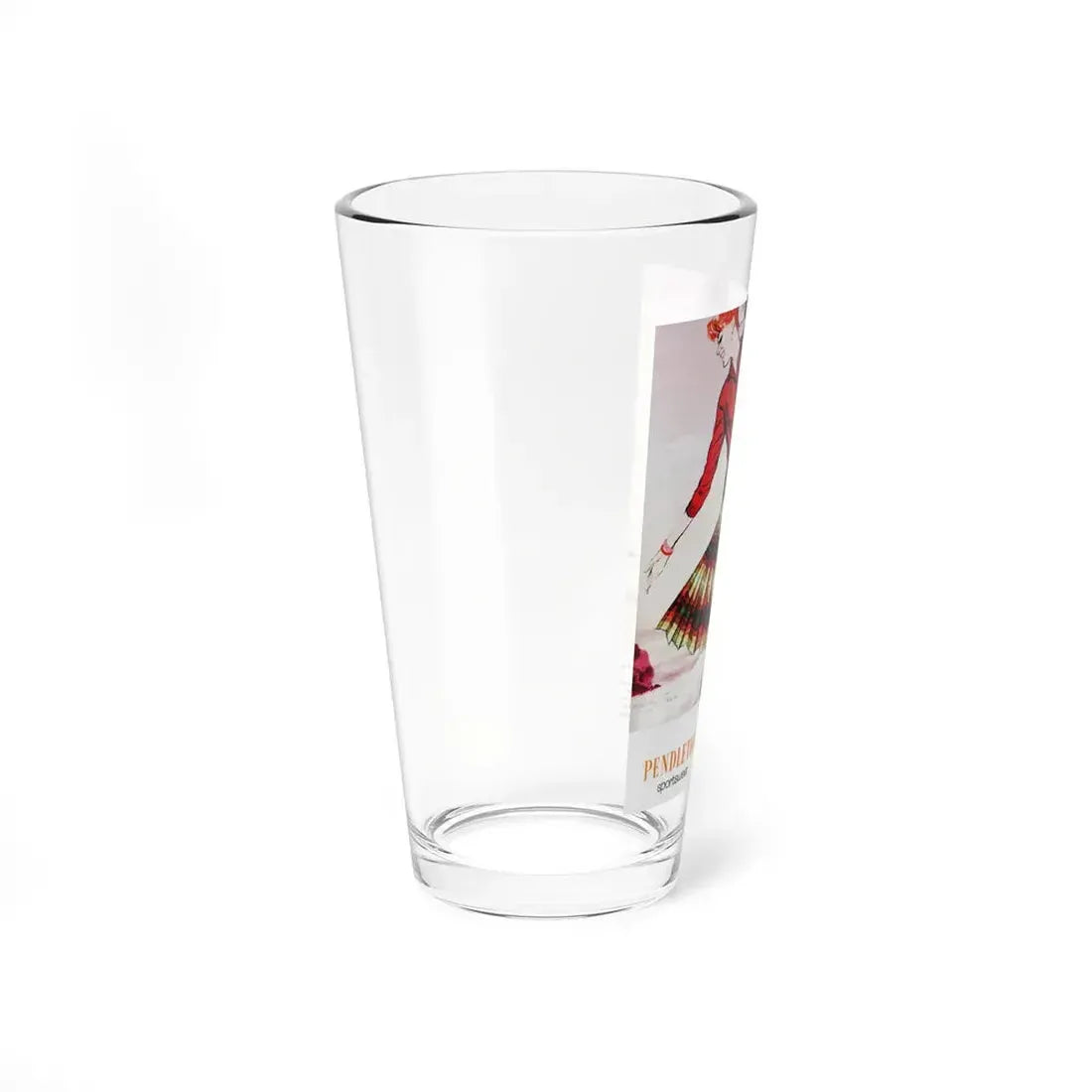 Pendleton Sportswear ad, 1959 (Magazine Illustration) Pint Glass 16oz - Go Mug Yourself