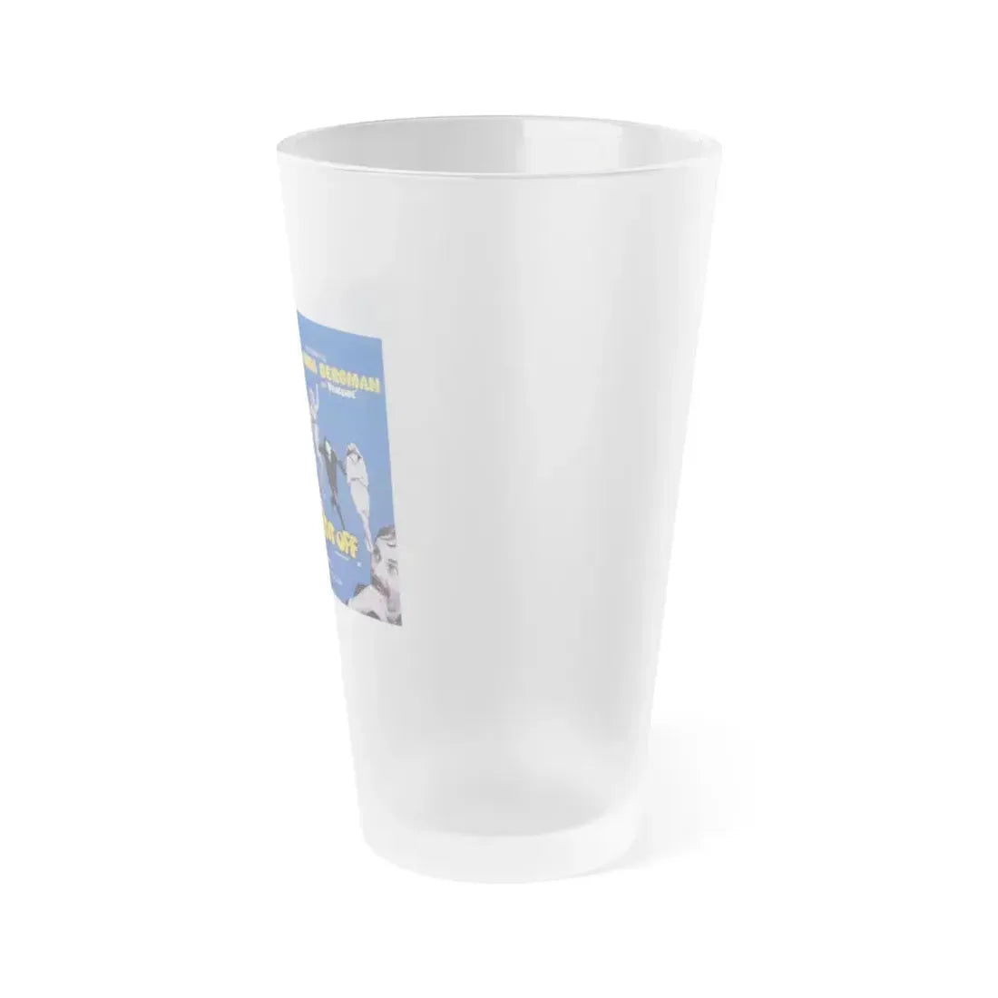 PENELOPE PULLS IT OFF 1975 Movie Poster - Frosted Pint Glass 16oz - Go Mug Yourself