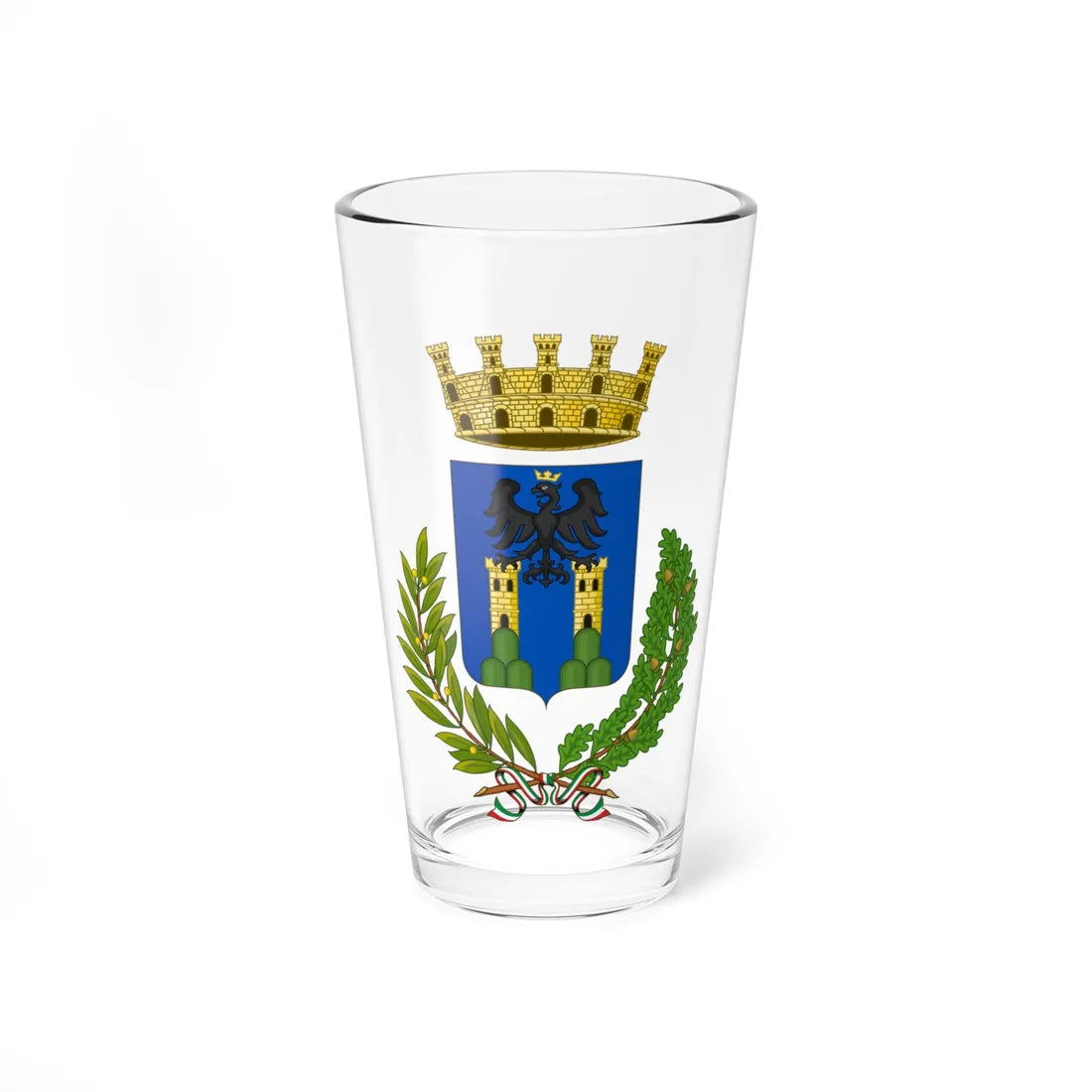 Pennabilli-Stemma (Italy) (Coat of Arms) Pint Glass 16oz - Go Mug Yourself