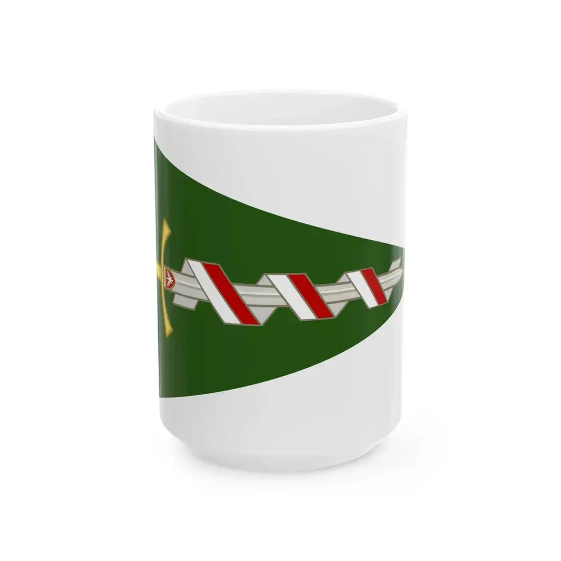 Pennant of All-Polish Youth (Poland) White Coffee Mug 15oz - Go Mug Yourself