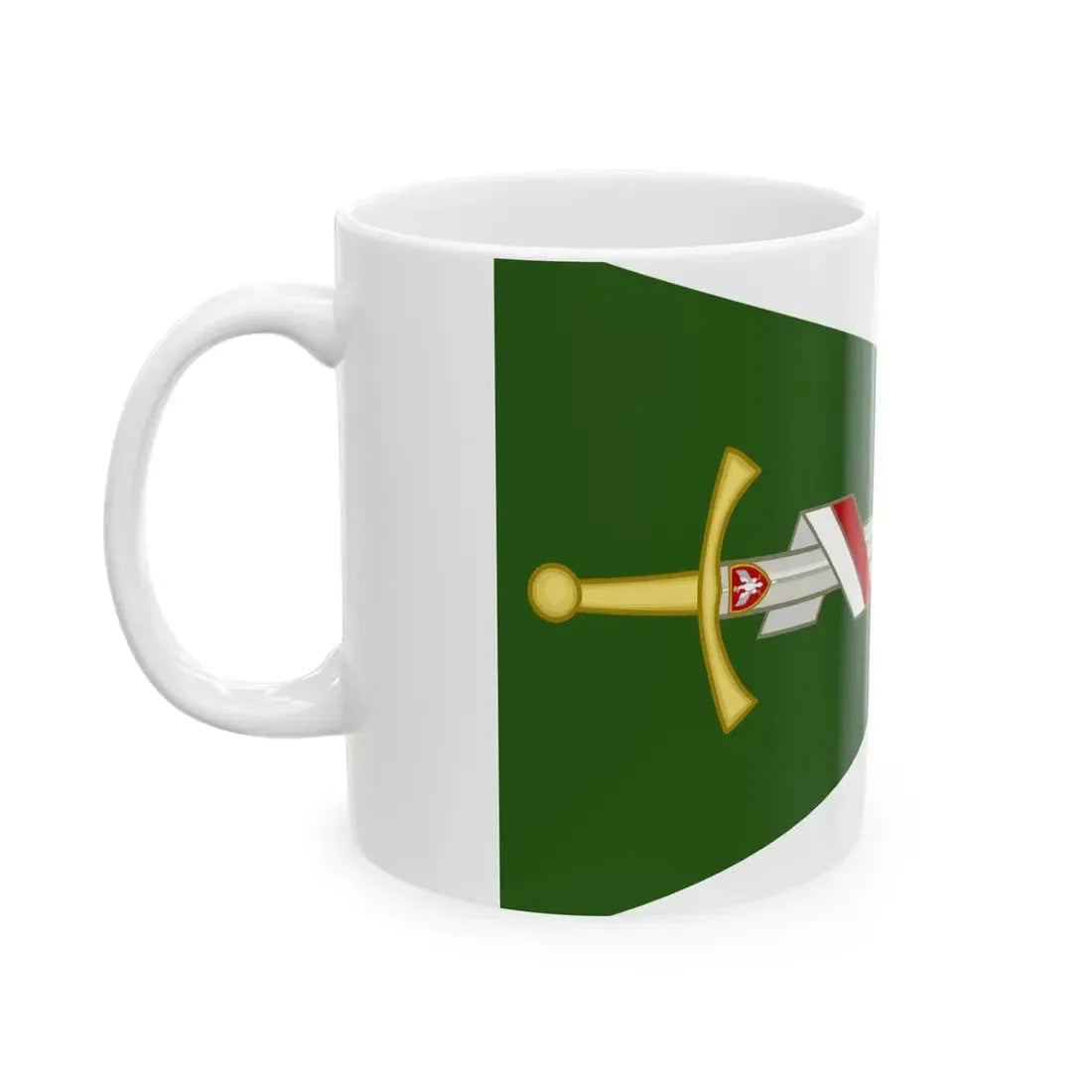 Pennant of All-Polish Youth (Poland) White Coffee Mug - Go Mug Yourself