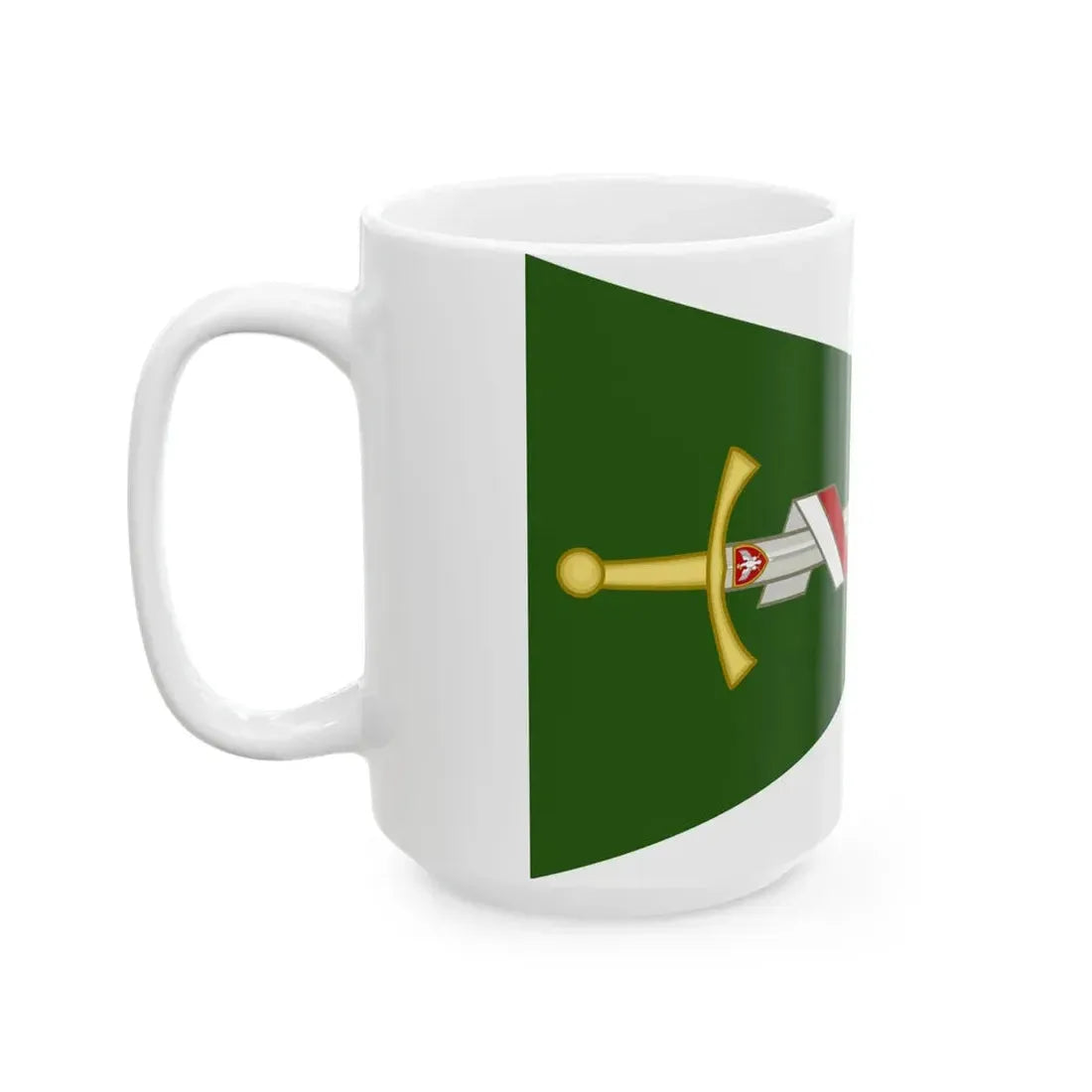 Pennant of All-Polish Youth (Poland) White Coffee Mug - Go Mug Yourself
